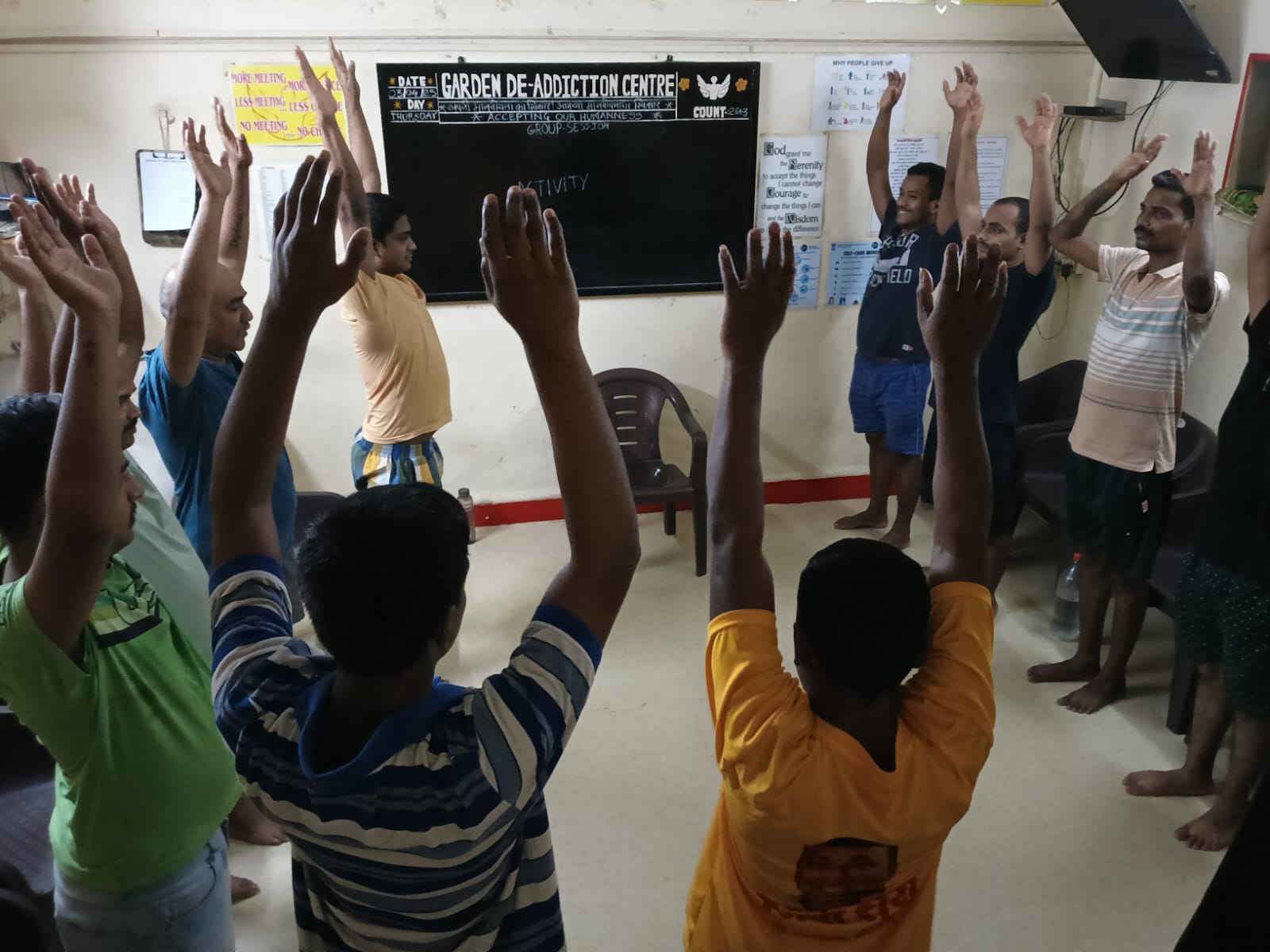 Exercise , Yoga , Meditation